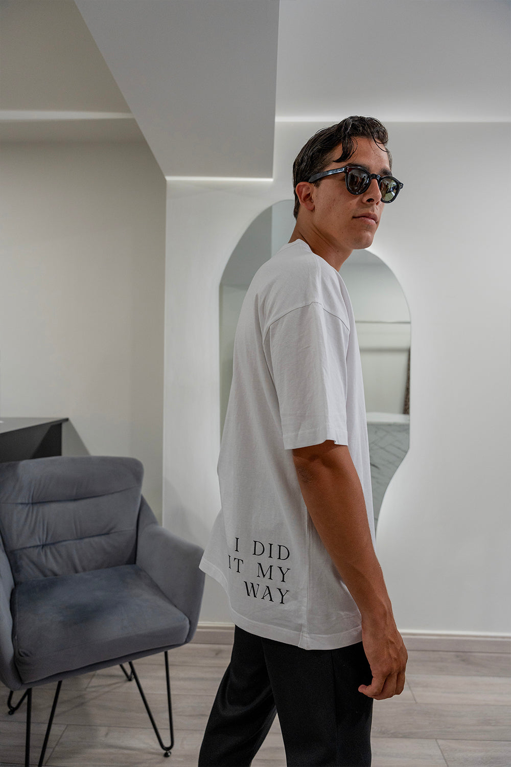 "I DID IT MY WAY" T-SHIRT WHITE